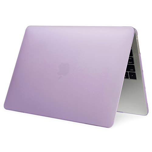Se7enline for MacBook Pro 13 inch Case M2/M1 2026-2020 A2338,Light Purple | Hard Shell Laptop Case Washable Keyboard Cover Skin Anti-Scratch Anti-Drop Heat Dissipation Full Port Access Slim Lightweight - color: Light Purple