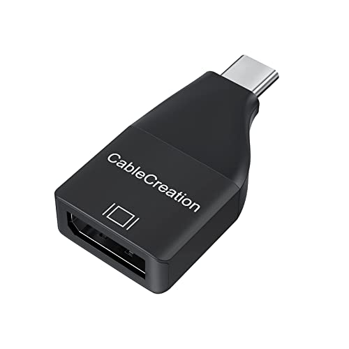 CableCreation USB C to DisplayPort Adapter 4K@60Hz, Type-C to DisplayPort (Female) Converter Compatible with MacBook Pro/Air, iPad Pro, Steam Deck, Surface, iPhone 15/16, Galaxy (DP Alt Mode Required)