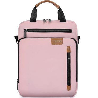 TORIBIO 9-11 Inch Tablet Sleeve Bag Padded Protective Travel Carrying Case | Fits iPad A16 2025, iPad Air M4 11-inch 2026 M3 M2, iPad Pro M5/M4 11 inch, iPad 10/9/8/7th, Galaxy Tab A9+/S9/S8 11" - color: Pink, size: 9-11 Inch