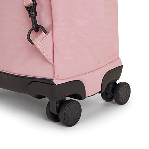 Kipling New Zea 15" Laptop Rolling Backpack - color: Bridal Rose