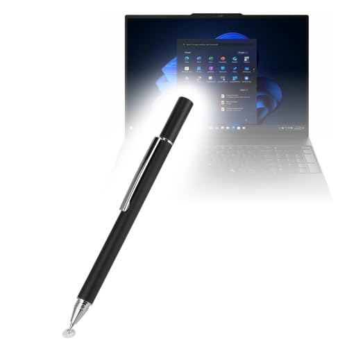 BoxWave Stylus Pen Compatible with Lenovo ThinkPad E16 Gen 3 AMD (16 in) - FineTouch Capacitive Stylus, Super Precise Stylus Pen - Jet Black