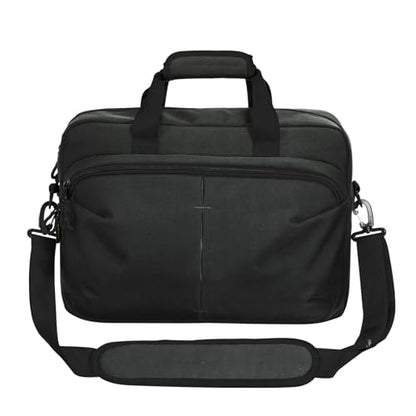 Messenger bag Laptop bag Briefcase Molle system Tactical style Detachable shoulder strap Shoulder Bags - color: Black 02