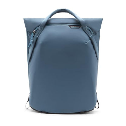 Peak Design Everyday Totepack 20L, Ocean, Weatherproof Shell, Top and Side Access, FlexFold Dividers, Laptop Sleeve, Internal Pockets, Backpack or Hand Carry, Versatile Tote Bag for Women and Men - color: Ocean