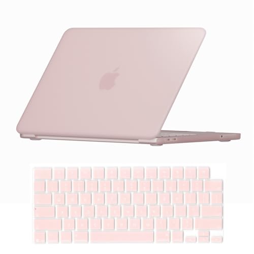 Se7enline for MacBook Neo Case 13 inch 2026 Model A3417,Blush | Hard Shell Laptop Case Washable Keyboard Cover Skin Anti-Scratch Anti-Drop Heat Dissipation Full Port Access Slim Lightweight - color: Blush, size: 13 Inch