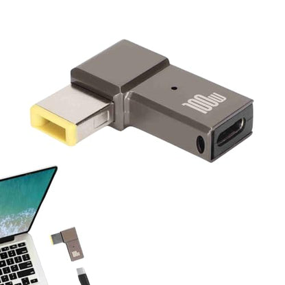 Yosoo Health Gear USB-C to Slim Tip Adapter, 100W 5A Converter | Female Input Pd Charging, Laptop Power Connector, Usb C Plug Interface, Portable Cord, Universal Cable