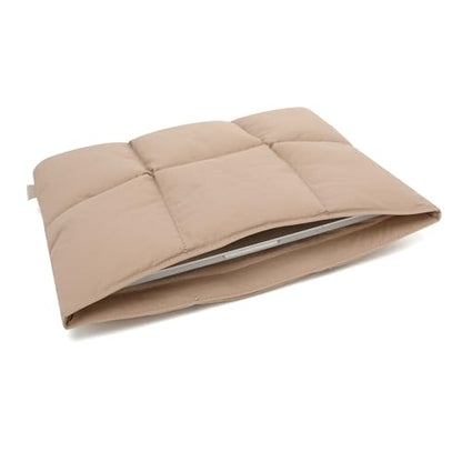 Puffy Laptop Sleeve 15inch 16 inch, Khaki | Pillow Shape Laptop Sleeve, Compatible MacBook Air 15 in M4 2025 & MacBook Pro 15/16 in M1 M2 M3 M4 M5 2024 - color: Khaki, size: For 15"-16" MBA/MAP M4 M3 M2 M1