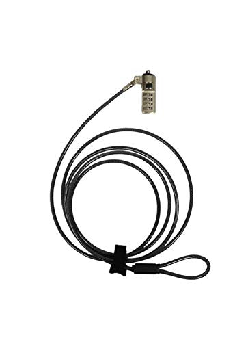 Port Designs Security Cable Combination Noble Wedge Slot - style: Combination Noble Wedge Slot