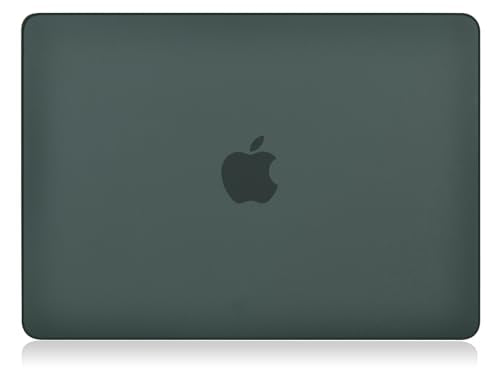 UESWILL Compatible with MacBook Pro 14 inch Case 2026-2021 Release with M5 M4 M3 M2 M1 Pro Max chip & Touch ID, Laptop Matte Hard Shell Protective Cover, Midnight Green - color: Midnight Green, size: MacBook Pro 14" (M1 M2 M3 M4 M5)