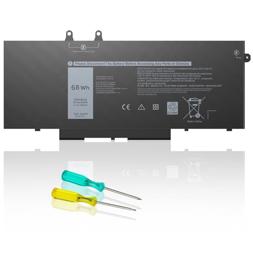 3HWPP Laptop Battery Replacement for Dell Latitude 5401 5410 5411 5501 5510 5511 Precision 3551 3541 In spiron 17 7500 7506 2-in-1,In spiron 7706 2-in-1 Black 3YNXM 03HWPP 10X1J N2NLL 1VY7F 451-BCMN - color: Black06