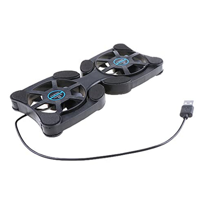 CPU Motherboard Cold USB Cooling Fan Assembly Compatible for Notebook for Laptop PC Chassis Air Port
