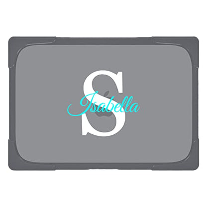 Batianda AngleBase Custom Name Case for MacBook Pro 14 Inch 2021-2026 | Personalized Text Design, Ergonomic Foldable Stand Holds 22lbs, TPU Bumper, Matte Hard Shell Cover for MacBook Pro 14.2 Inch - color: Customizable Name