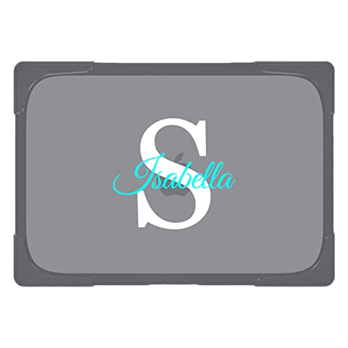 Batianda AngleBase Custom Name Case for MacBook Pro 14 Inch 2021-2026 | Personalized Text Design, Ergonomic Foldable Stand Holds 22lbs, TPU Bumper, Matte Hard Shell Cover for MacBook Pro 14.2 Inch - color: Customizable Name