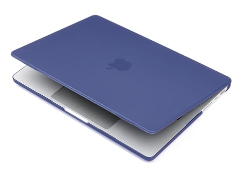 UESWILL Compatible with MacBook Pro 14 inch Case 2026-2021 Release with M5 M4 M3 M2 M1 Pro Max chip & Touch ID, Laptop Matte Hard Shell Protective Cover, Navy Blue - color: Navy Blue, size: MacBook Pro 14" (M1 M2 M3 M4 M5)