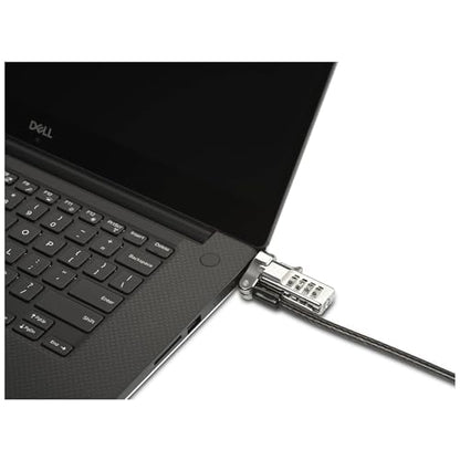Kensington Universal 3-in-1 Combination Laptop Lock, Computer Security Locking Cable - Resettable Version (K62316WW), Black - size: Universal Fit 3-in-1 combo
