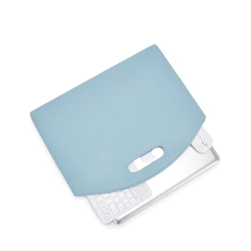 Official Document Computer Bag Stylishly Sleek with Multiple Compartments and Easy to Carry Design - color: Phthalocyanine Blue/Pu