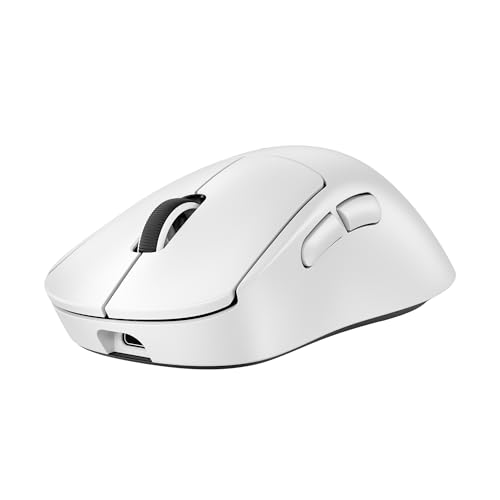 Logitech G PRO X Superlight 2 DEX Wireless Gaming Mouse - White | 60g, Right-Handed Ergo Shape, <8 kHz Polling, 44K DPI, PowerPlay Wireless Charging Supported, USB-C, 5 Buttons, For PC/Mac - color: White, size: Right-handed, style: Mouse