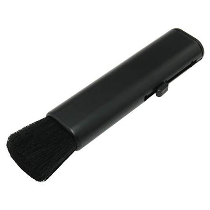 Telescopic Brush, Keyboard Brush, Lens Soft Brush, Computer Camera Cleaning Supplies, MJ115 Black, Camera Lens Cleaner Brush-Goat Hair / Small