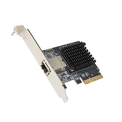 1 Port 10 Gigabit Ethernet Network Card - PCIe x4 10Gb 10GBASE-T NIC AQTION AQC107-10Gbps Ethernet PCI-Express x4 Adapter SD-PEX24055 - size: 1-Port 10G SD, style: 10 Gigabit