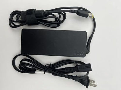 90W AC/DC Adapter Compatible with Lenovo ThinkPad USB-C Dock Gen 2 40AS0090 40AS0090US 40AY0090 40AY0090US 40A90090US DK1633 LDC-G2 Switching Power Supply Cord Battery Charger Cable PSU