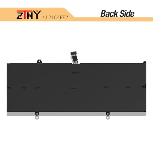 L21C4PE2 L21M4PE2 Laptop Battery for Lenovo Yoga 6 13ALC7 13ABR8 Series | L21D4PE1 L21L4PE2 SB11F29412 5B11F29411 SB11F29410 5B11F29414 SB11F29418 5B11F29421 41CP5/44/121 15.52V 59Wh - size: 10.35*4.05*0.19 inch L21C4PE2
