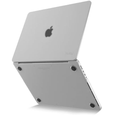 Kuzy for MacBook Pro 14 inch Case M5 M4 M3 M2 M1 Pro/Max 2026-2021, Compatible A3401 A3185 A3112 A2992 A2918 A2779 A2442 Protective Hard Shell Cover - Anti-Fingerprint - Matte Finish, Midnight - color: Frosted Clear