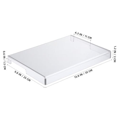 DOITOOL Clear Acrylic Keyboard Cover Protector Anti-Cat, 14 in Laptop Keyboard Dust Cover Computer Transparent Mechanical Laptop Protector Case, 13.8x9.8x0.6 inch - size: 35.00X25.00X3.00CM