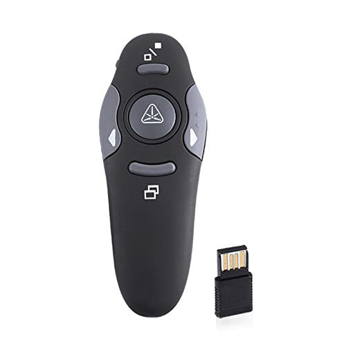 2.4 GHz USB Presentation Clicker, Wireless Presenter Remote,PPT Flip Pen Pointer Controller Presentation for Meeting Teaching Speech