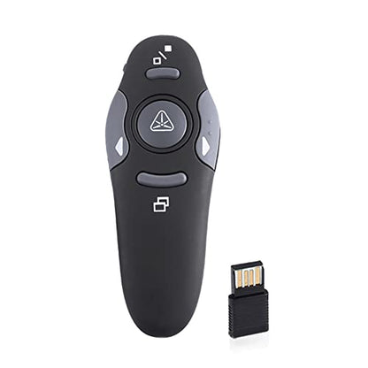 2.4 GHz USB Presentation Clicker, Wireless Presenter Remote,PPT Flip Pen Pointer Controller Presentation for Meeting Teaching Speech