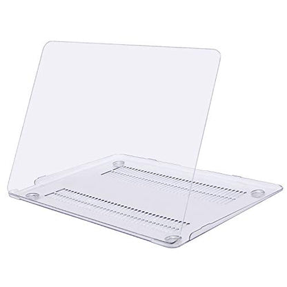 MOSISO Compatible with MacBook 12 inch Case A1534, 2017-2015, Crystal Clear | Crack & Scratch Resistant Protective Plastic Hard Shell Case Cover - color: Crystal Clear