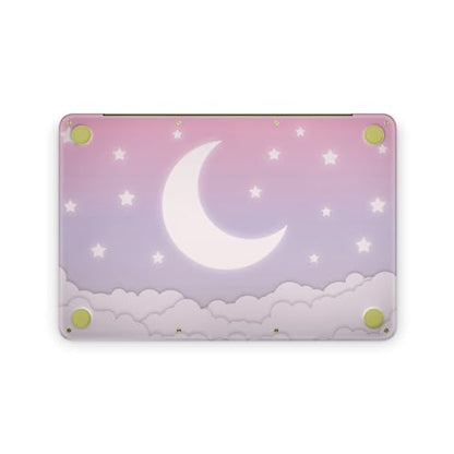 Laptop Skin Compatible with Apple MacBook Neo - Baby Moon - Premium 3M Vinyl Protective Wrap Decal Cover - Easy to Apply | Crafted in the USA by MightySkins - color: Baby Moon, size: MacBook Neo Full Cover Skin, style: Matte Finish