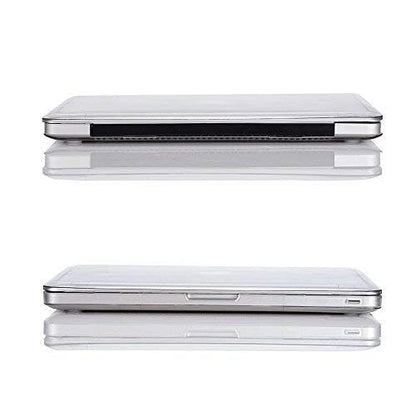 Compatible with MacBook 12 Inch A1534 - Slim Snap On Hard Shell Protective Cover and Keyboard Cover (Crystal Clear) - color: Crystal Clear