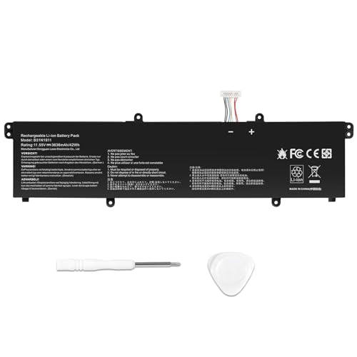 TREE.NB 42Wh B31N1911 C31N1911 Battery Replacement for ASUS VivoBook Flip 14 M413 M413DA TM420IA K413 X421DA X421FA X421FL X421JA X413 F413 F413JA R413DA R432UA R438IA S413DA TP470E TP470EA TP470EZ - size: 10.91x2.95x0.24inch B31N1911