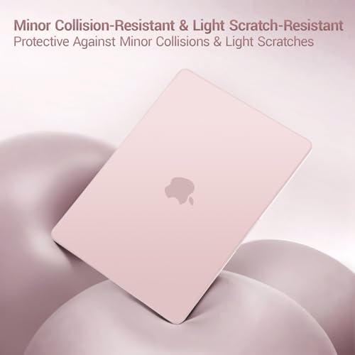 MOSISO Compatible with MacBook Neo Case 13 inch 2026 A3404 A18 Pro Chip | Scratch-Resistant Ultra-thin Protective Hard Shell Case Cover, Blush - color: Blush