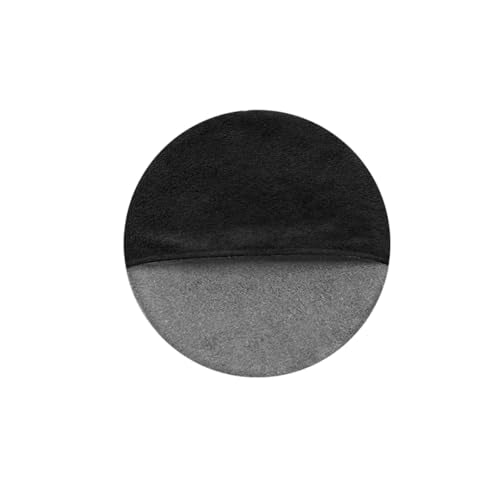 Car Screen Cleaner, Microfiber Cloth Vehicle Touchscreen Cleaning Wipes, Foldable Automotive Interior Cleaning Pad Accessory for Dashboard LCD Display, Universal for Truck SUV RV (Round/Black) - color: Black, size: Round