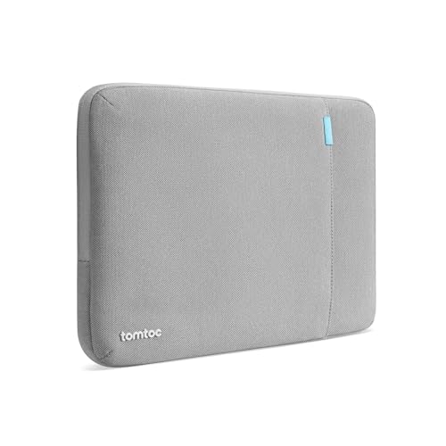 tomtoc 360° Protective Tablet Sleeve for 2026 iPad Air 11-inch (M4/M3/M2) | iPad Pro 11-inch (M5/M4/4th/3rd/2nd/1st Gen) with Magic Keyboard/Smart Keyboard Folio, 11" iPad Water-Resistant Tablet Case - color: Gray, size: 11-inch for iPad Pro/Air