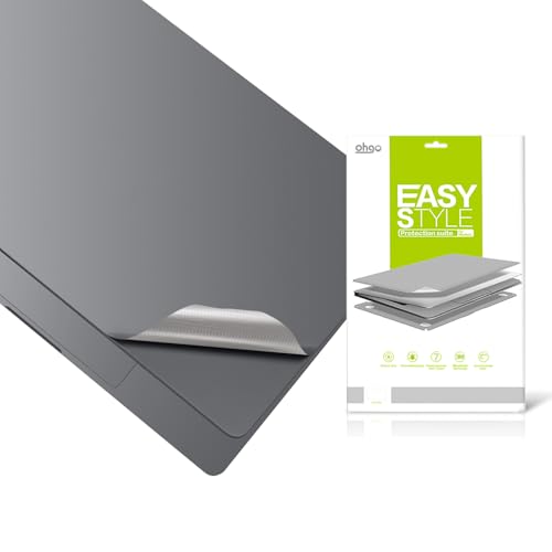 4 in 1 Ultra Thin 3M Vinyl Full Size Laptop Skin Cover Palm Rest Protector Sticker for 2016 Released MacBook Pro 13" with Function Keys (Model :A1708)- Gray - color: Gray, size: for Pro 13" with Function Keys (A1708)