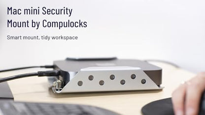 Compulocks Mac Mini Security Mount Silver - size: Mini Security Mount