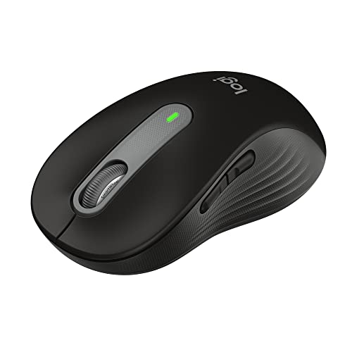 Logitech Signature M650 Wireless Mouse Small to Medium Sized Hands - Black - color: Black