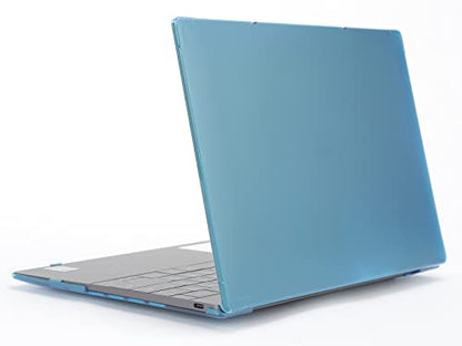 mCover Case ONLY Compatible for 2022-2025 13.4" Dell XPS 13 Plus 9320 9340 9345 9350 Series Traditional Windows Notebook PC (NOT Fitting Other Dell Models) - Aqua - color: Aqua