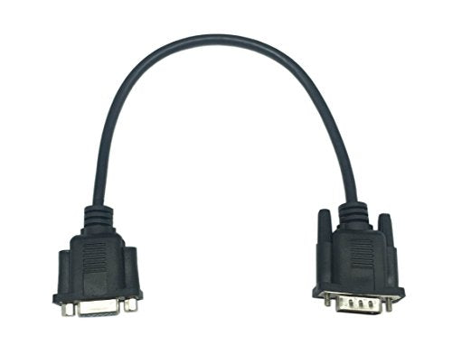CERRXIAN 1ft VGA SVGA 15 Pin HD15 Male to Female Adapter Video Monitor Extension Cable for PC Laptop TV Porjector(mf)