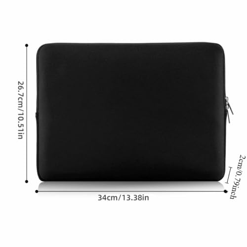 Laptop Sleeve Case 13 Inch - Foam Padded Zipper Bag for Carrying Computer Protection Bag, Slim Portable Design for 13" Ultrabook(Red) - color: Red