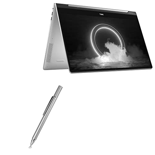 BoxWave Stylus Pen Compatible with Dell Inspiron 17 2-in-1 (7706) - FineTouch Capacitive Stylus, Super Precise Stylus Pen - Metallic Silver