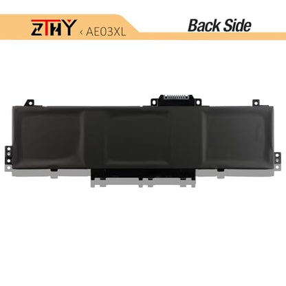 AE03XL Laptop Battery Replacement for HP 240 245 246 250 255 256 G10 14-EE | 14-EM 14Z-EM 14-EP 14T-EP 15-FC 15Z-FC 15-FD 15T-FD 14-EP0XXX 15-FD0XXX 15-FC0XXX AE03041XL N21969-005 N20951-171 N20951-CC1 - size: 10.43*3.31*0.2 inch AE03XL