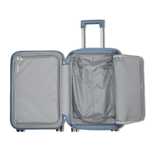 Samsonite UpLIFT X-Large Checked Hardside Luggage with Spinner Wheels - Airline-Approved, TSA Lock, Adjustable Handle System - Polycarbonate Hard Suitcase for Ultra Lightweight Travel - Elemental Blue - color: Elemental Blue, size: X-Large Checked