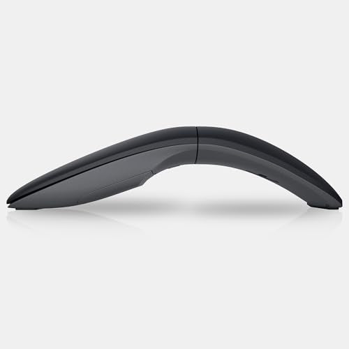 Dell Bluetooth Travel Mouse MS700, 4000 DPI, 2 Buttons | Bluetooth 5.0 LE, Touch Scroll, Swift Pair, AAA Batteries Included, 3 Year Advanced Exchange, Black - color: Black