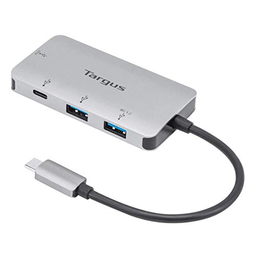 Targus+USB-C+Multi-Port+Hub+with+2x+USB-A+and+2x+USB-C+Ports+with+100W+PD+Pass-Thru+-+ACH228USZ - style: USB-C Multi-Port Hub with 2x USB-A and 2x USB-C Ports