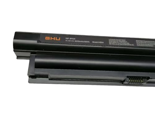 GHU New Battery 58 WH Replacement for VGP-BPS26 VGP-BPS26A VGP-BPL26 Compatible for Selected Sony Vaio Laptop Notebook 1 Year Warranty