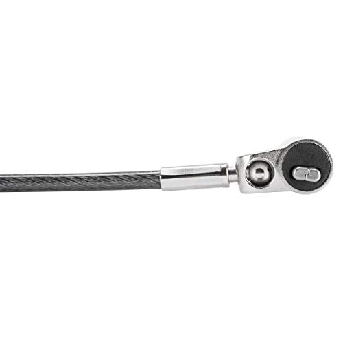 Targus DEFCON 3-in-1 Lock, Keyed Cable Retail Lock for Laptop Computer and Desktop Security Cable (ASP85GL) - size: 3-in-1 Lock, style: Keyed Cable