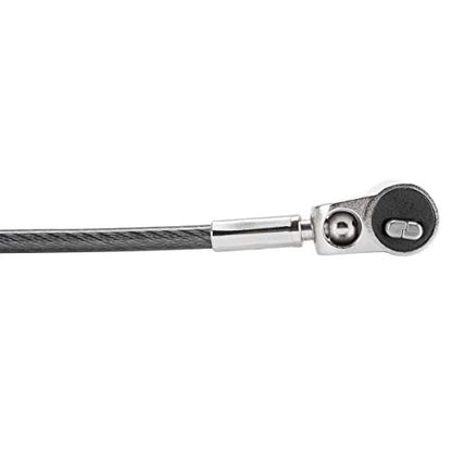 Targus DEFCON 3-in-1 Lock, Keyed Cable Retail Lock for Laptop Computer and Desktop Security Cable (ASP85GL) - size: 3-in-1 Lock, style: Keyed Cable