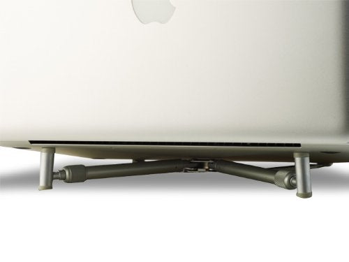 Ergonomic Aluminium Portable Foldable Cooling X-Stand for 12"-17" Laptops, Notebook PC, MacBook